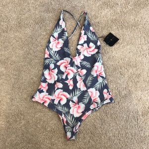 Stone Fox Palma One-Piece Blue Floral